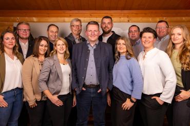 Die Gemeinderatskandidaten für die CSU Genderkingen. 