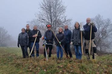 BN-Pflegeaktion am Harburger Bock