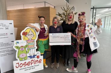 Frauenbund Donauwörth-Riedlingen unterstützt die KlinikClowns