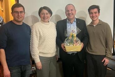 Mit der Veranstaltung zum neuen Wehrgesetz war die JU Rain direkt am aktuellen Zeitgeschehen.