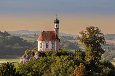 Kalvarienbergkapelle in Wörnitzstein. 