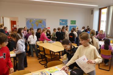 Buntes Erleben und Kennenlernen der französischen Sprache und Kultur beim französischen Nachmittag am THG