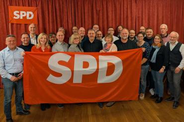 Aufstellungsversammlung der Stadtratsliste des  SPD Ortvereins Donauwörth 