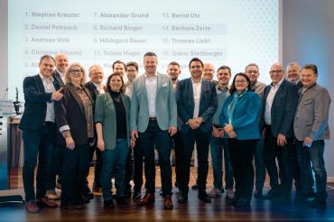 Die CSU-Kandidaten für den Mertinger Gemeinderat. 