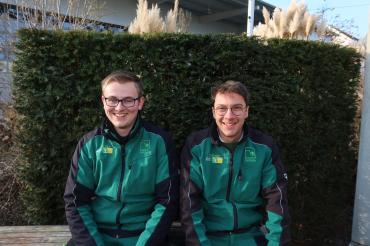 Benedikt Martin und Hannes Schlipf