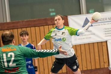 Auch Andreas Jung (8 Tore) konnte die Niederlage der Herren I mit einer souveränen Leistung nicht verhindern. 