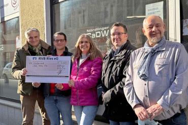 Appl Spendenübergabe