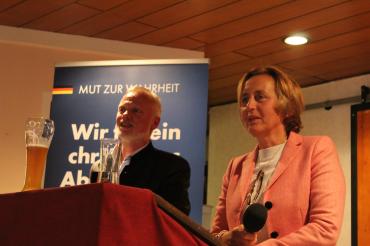 Beatrix von Storch Wahlkampfauftakt