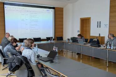 Bei der Auswahlsitzung wurde wurde über die zu fördernden Projekte entschieden.