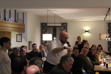Bayerns Digitalminister Dr. Fabian Mehring spricht in Harburg über die Notwendigkeit der Digitalisierung.