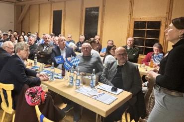 Claudia Marb bei den CSU Ortsverbänden Herblingen/Hochaltingen