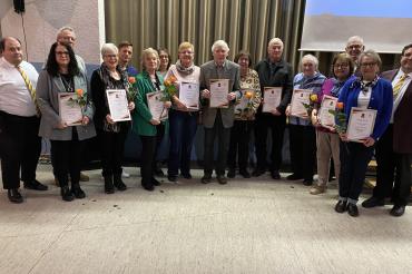 MGV ehrt langjährige Mitglieder