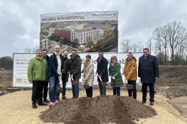 Spatenstich Bürgerspital Donauwörth