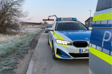 Überladung musste vor Ort abgeladen werden.