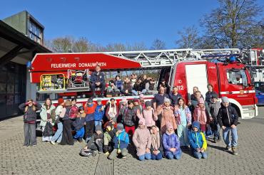 Besuch der Feuerwehr Donauwörth