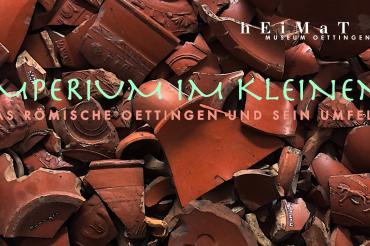 Die Ausstellung Imperium im Kleinen - Das römische Oettingen und sein Umfeld findet vom 10. Mai 2026 bis 6. Januar 2027 statt.