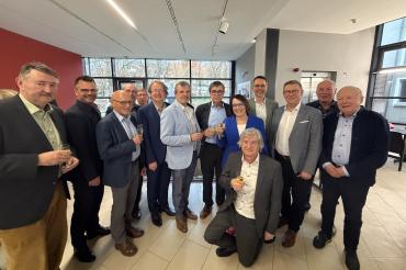 Die neue Vorstandschaft der Vhs Donauwörth.