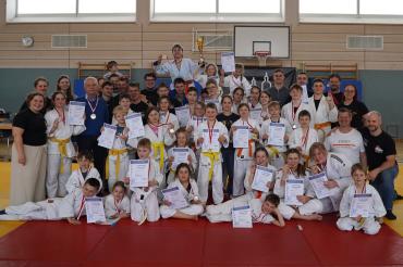 Der Judonachwuchs des TSV Wemding