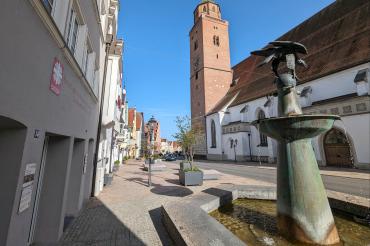 In der Reichsstraße werden alle Bushaltestellen barrierefrei.