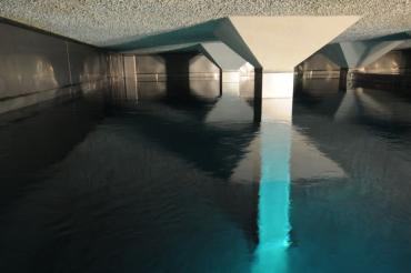 Wasserkammer im Hochbehälter Ronheim.