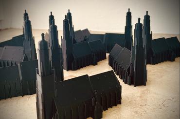 Miniaturmodell St. Georg 