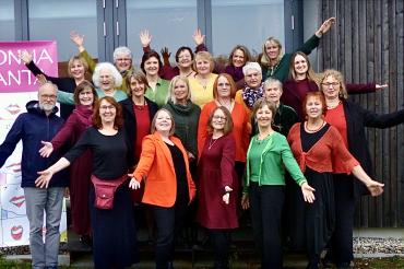 Die Musiker*innen von DonnaCanta.