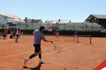 Tennisturnier Rain