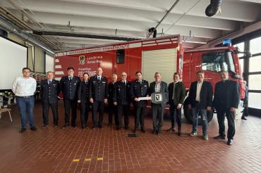 Schlüsselübergabe Feuerwehr Nördlingen