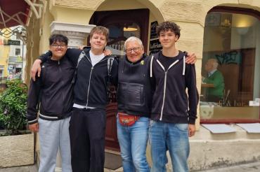 Für die Rainer Schüler war der Ausflug eine tolle Belohnung.