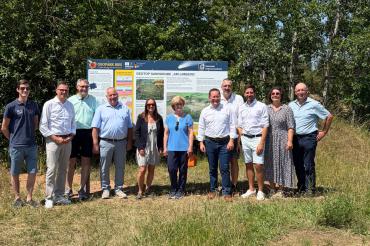 Neues Geotop am Limberg offiziell eröffnet