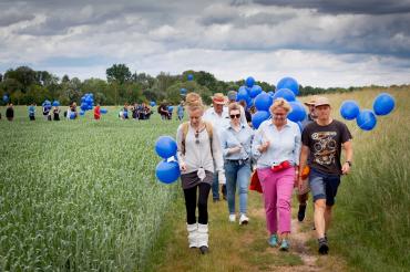Deichwanderung bei Zusum. 