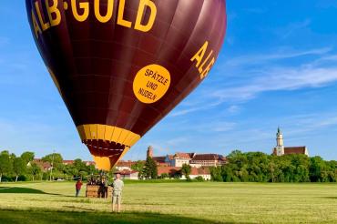 Heißluftballonfahrt im Donau-Ries