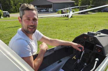 David Bauder punktete am Wochenende für die Segelflug-Bundesliga, kritisiert jedoch das System der Punktevergabe.