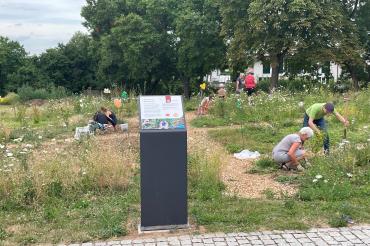 Naschgarten Nördlingen Arbeitseinsatz