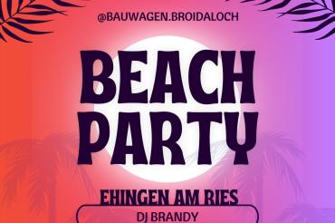 beach party ehingen