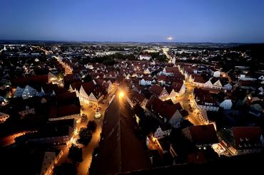 Blaue Stunde in Nördlingen