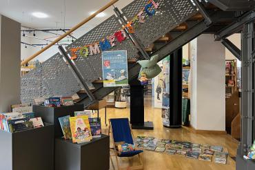 In der Stadtbibliothek Nördlingen ist alles für das Sommerferienprogramm vorbereitet.