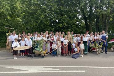 D’Ammerbacher beim Historischen Fest in Huisheim
