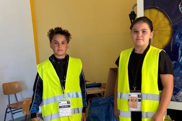 Für drei Tage wurde die Leonhart-Fuchs-Grund- und Mittelschule in Wemding zur Projektstadt „Mini-Wemding“. 