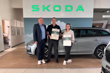 Belegung des zweiten Platz der Skoda Challenge 2026