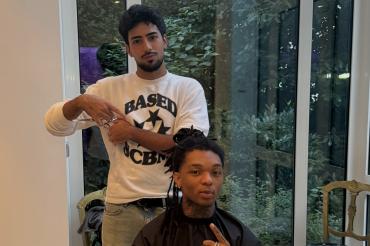 Erdogan Kocak und US-Rap-Star Swae Lee