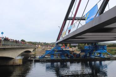 Donaubrücke Marxheim Einschwimmen 