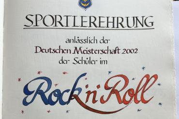 Tanzsport Deutsche Schülermeister 