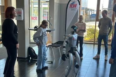 TCW wird besucht von der Wirtschaftsschule 