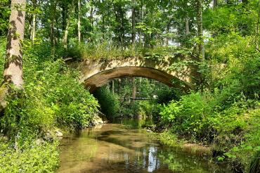 Brücke der Boggelbahn im Schwalbtal 