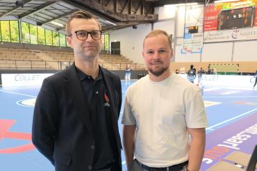 Das Spiel der beiden lettischen Headcoaches geht an Ex-Angel und Saarlouis‘ Matiss Rozlapa