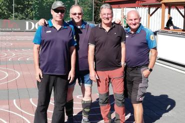 Das Team von links nach rechts: Michael Schröttle, Gerald Zajitschek, Leonhard Kempter und Achim Schreiber