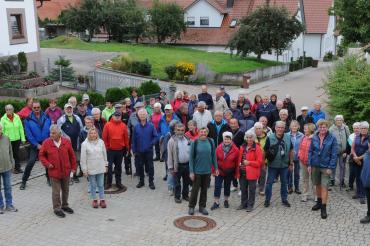 Teilnehmer der SoMit Wanderung 09.09.2026 Daiting