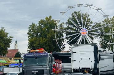 Zum ersten Mal gibt es auf dem Donauwörther Oktoberfest ein Riesenrad. 