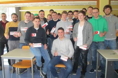 Berufs- und Technikerschule Nördlingen - Technikerklasse mit Hans Gerstmeier